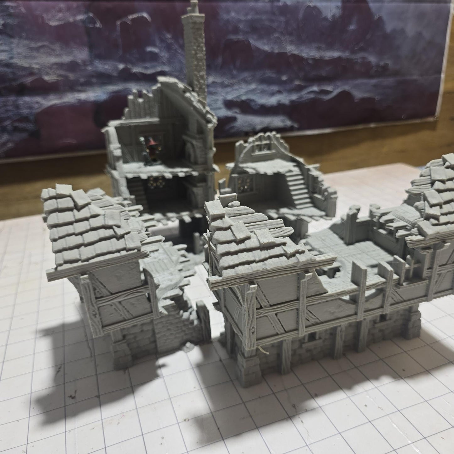 Barrenfall Manor Ruins - 28mm, Darkrealms