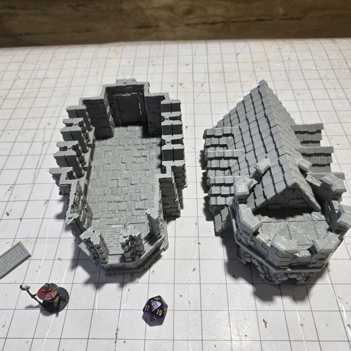 Arkenfel Stone Chapel, Osgiliath Chapel, STone Chapel, Dungeons and Dragons, LOTR, . 28mm Terrain