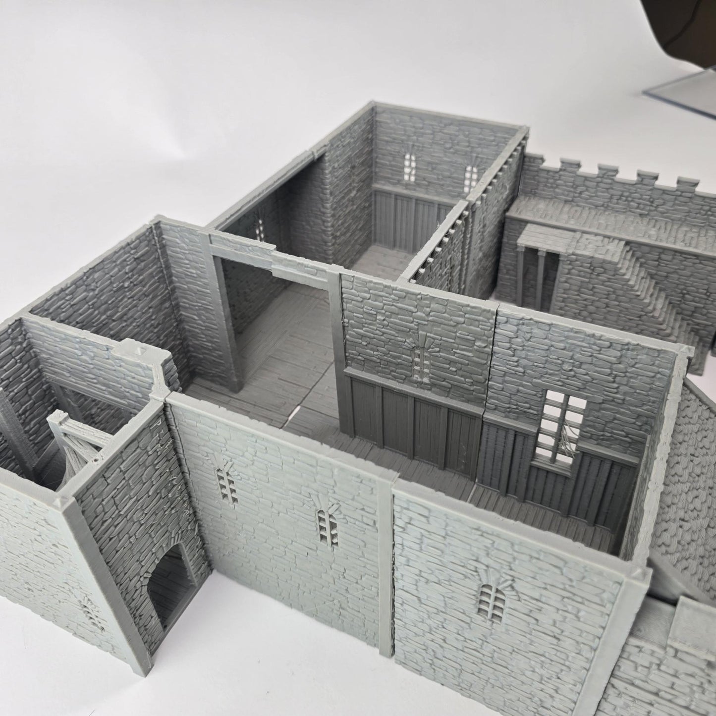 Greendale Castle: 14th Century Fortress for D&D, Model Railroading and Wargaming