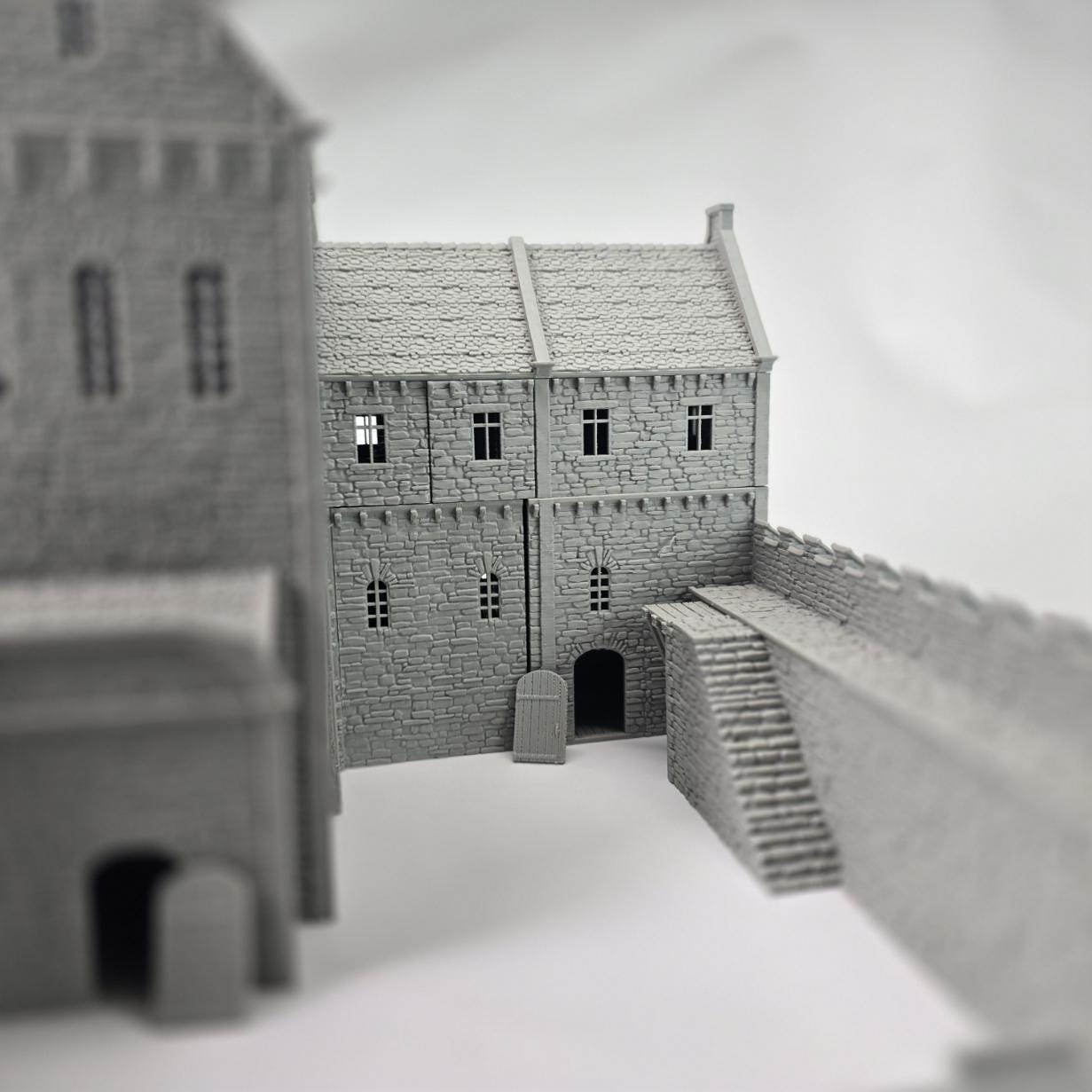 Greendale Castle: 14th Century Fortress for D&D, Model Railroading and Wargaming