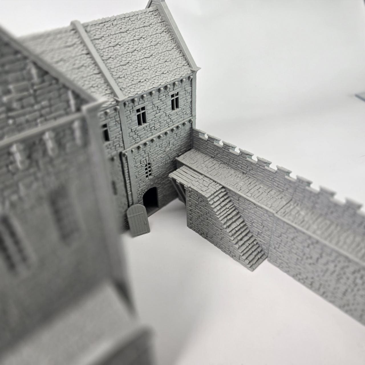 Greendale Castle: 14th Century Fortress for D&D, Model Railroading and Wargaming