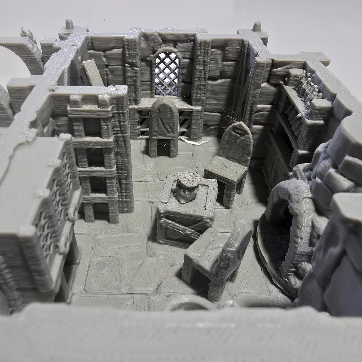 Humble Hearth Cottage: Woodland Peasant Home 28MM Tabletop Terrain, Model Railroading, Gaming