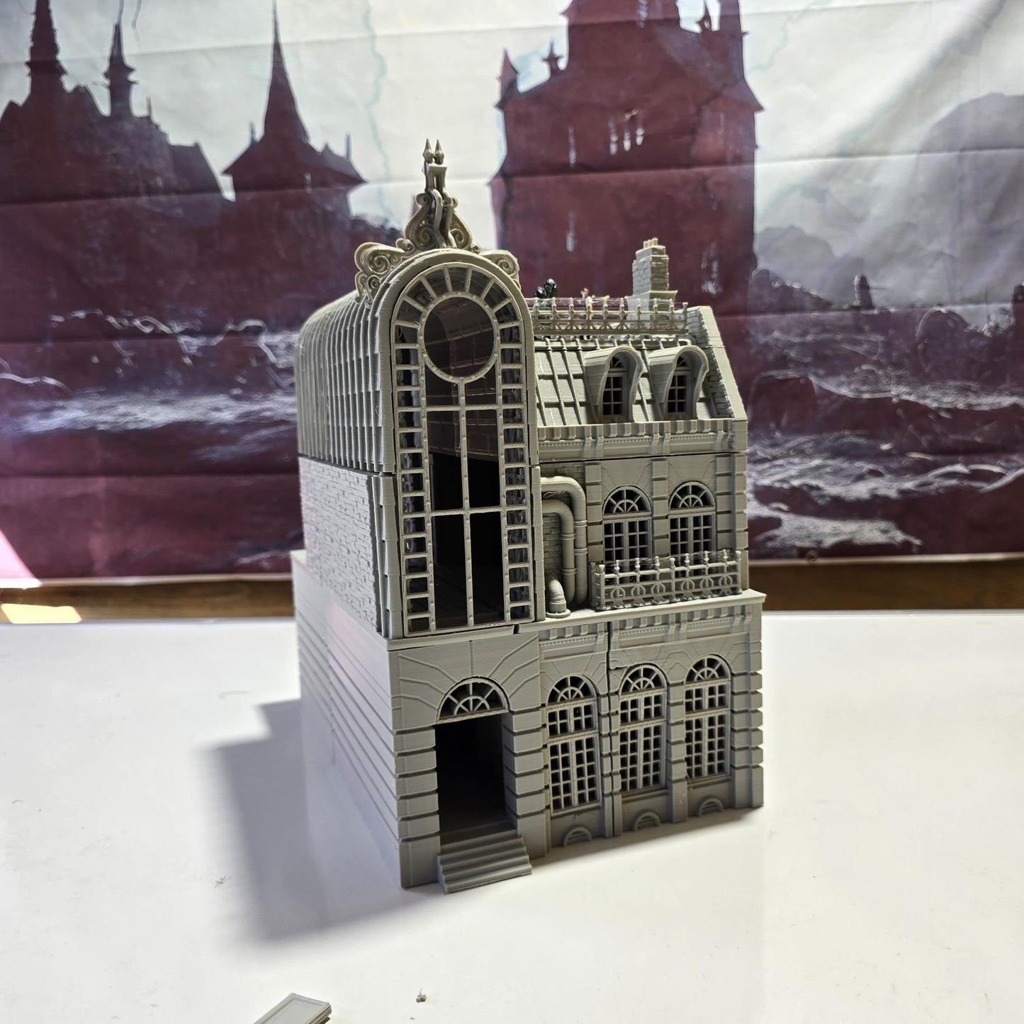 Laandan City Building 1 - Modern Role Playing -Industrial 28mm Terrain - - 28mm Terrain - terrain
