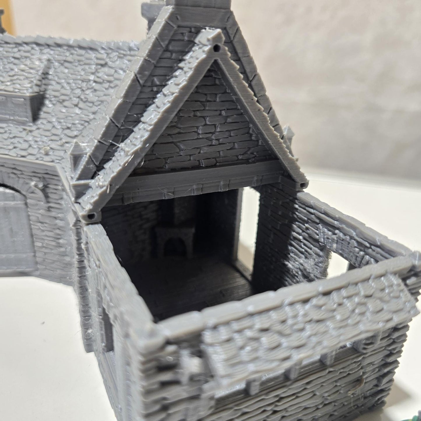 Ward's Residence Historical Colonial House for DnD, Pathfinder, and Wargaming