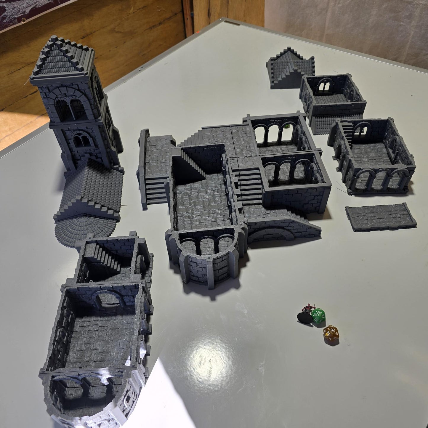 Arkenfel City Building 6 - Dark realms - 28mm Terrain - - Dungeons and Dragons - 28mm Terrain - terrain