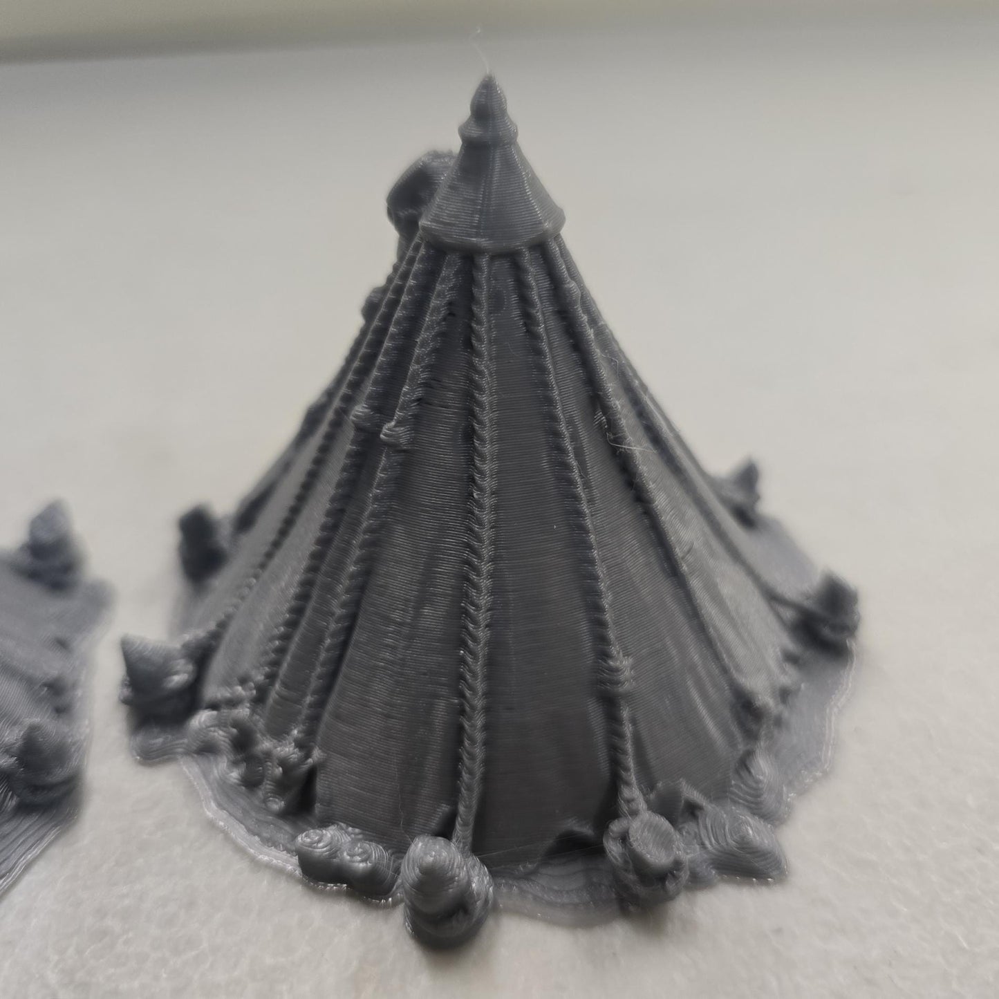 Guardia Forest Campsite – 28mm 3D Printed Unpainted PLA Modular Camp Terrain for Tabletop RPGs & Wargaming