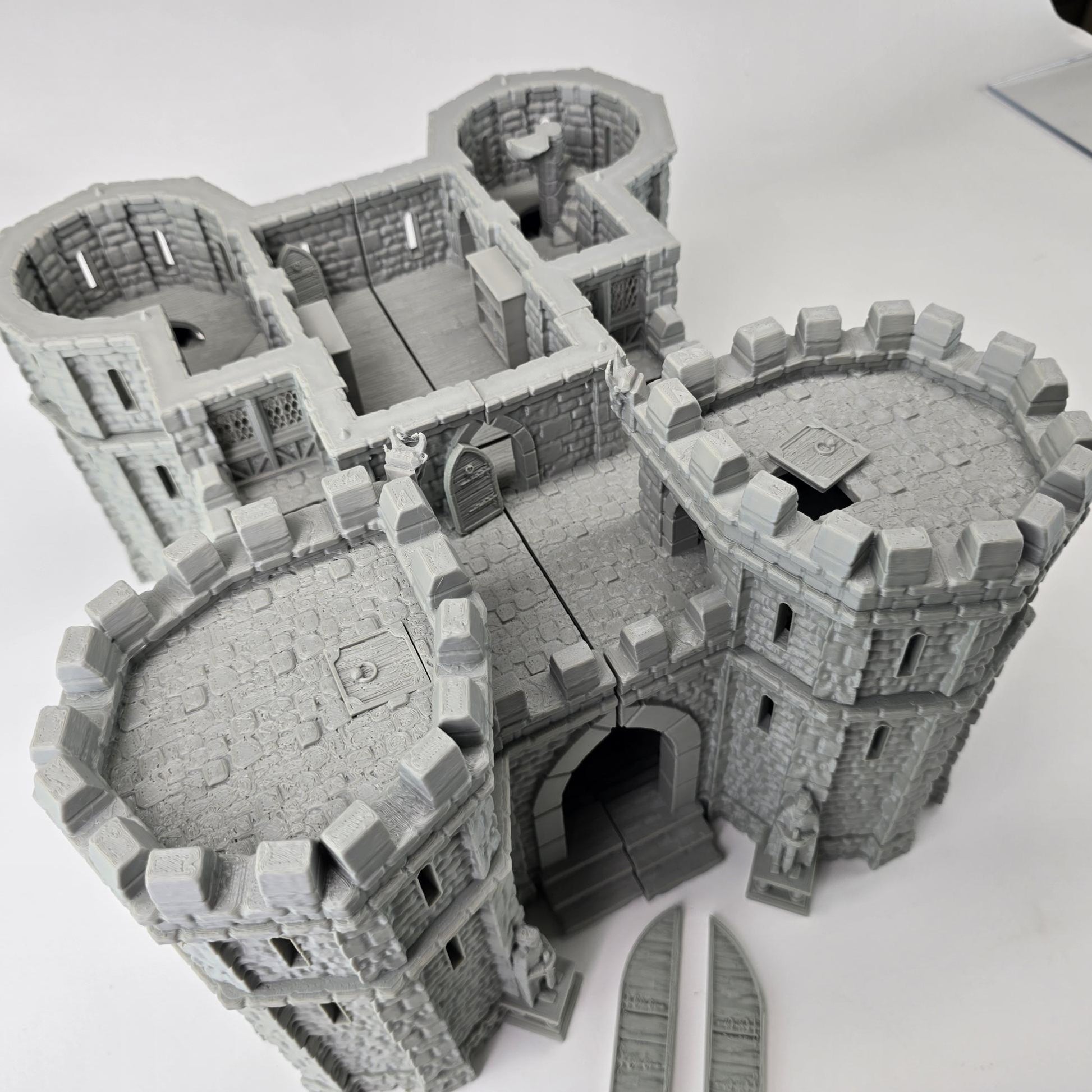 Dragon Keep, Drennheim Castle, 28mm, Terrain, , Dungeons and Dragons, 28mm Terrain, terrain