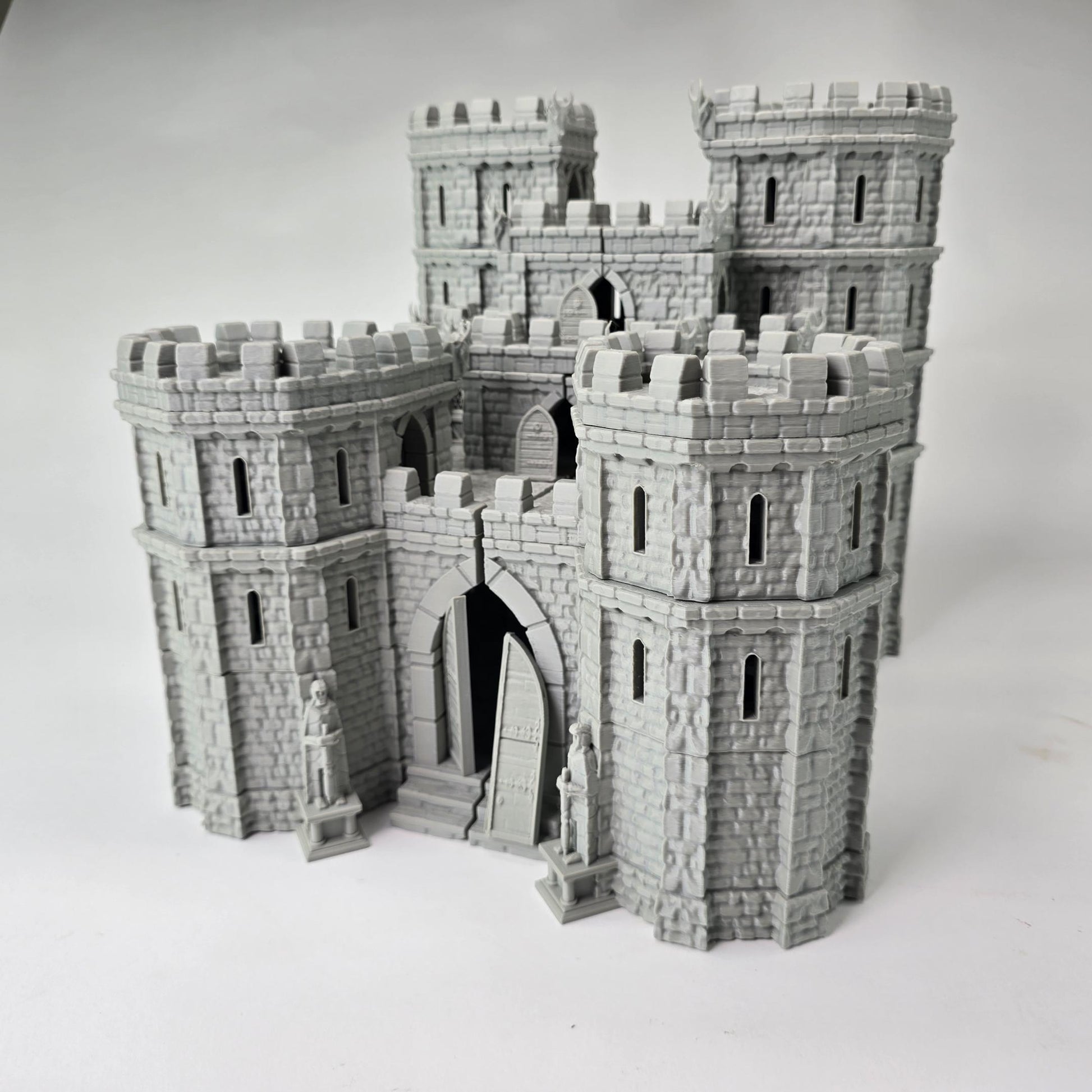 Dragon Keep, Drennheim Castle, 28mm, Terrain, , Dungeons and Dragons, 28mm Terrain, terrain