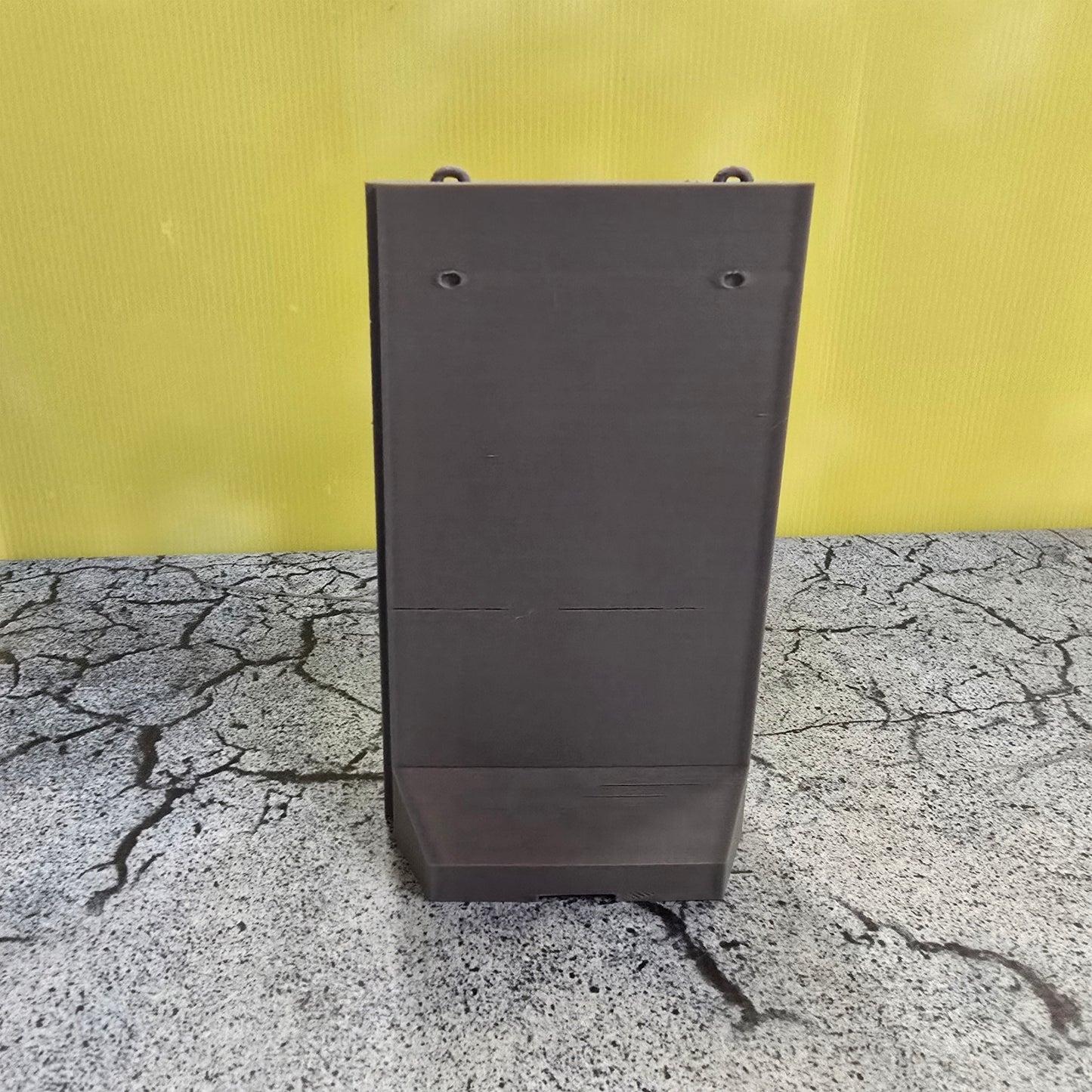7in Tall T-Wall Barrier 4x3in Base – 3D Printed Unpainted PLA Modern Terrain Barricade for Wargaming & Dioramas