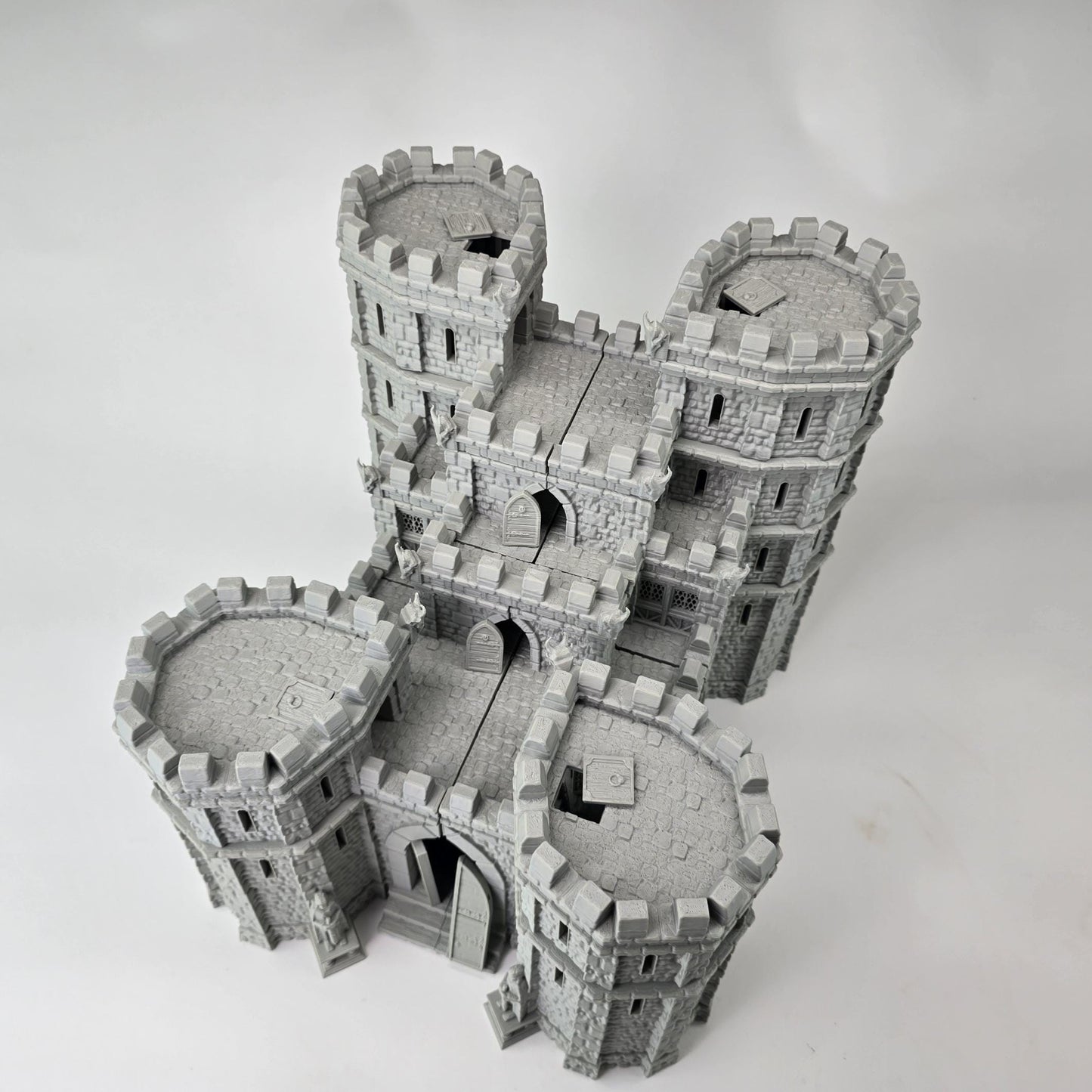 Dragon Keep, Drennheim Castle, 28mm, Terrain, , Dungeons and Dragons, 28mm Terrain, terrain