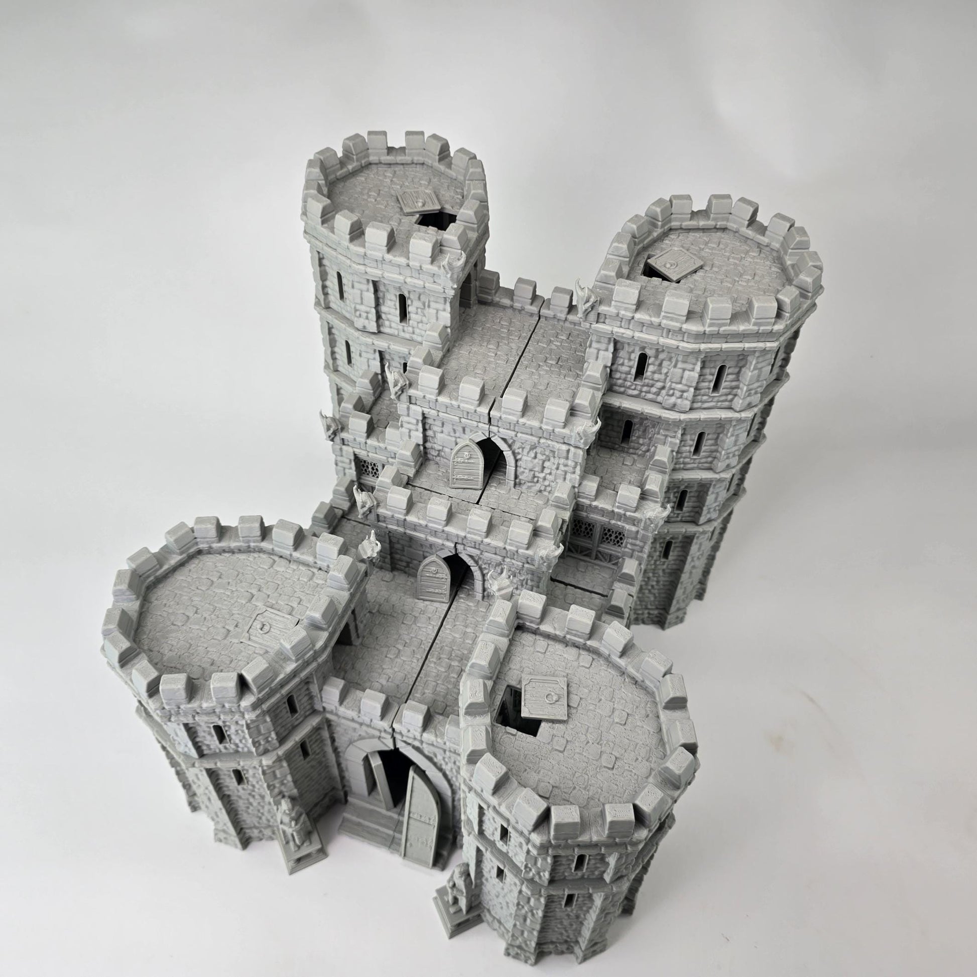 Dragon Keep, Drennheim Castle, 28mm, Terrain, , Dungeons and Dragons, 28mm Terrain, terrain