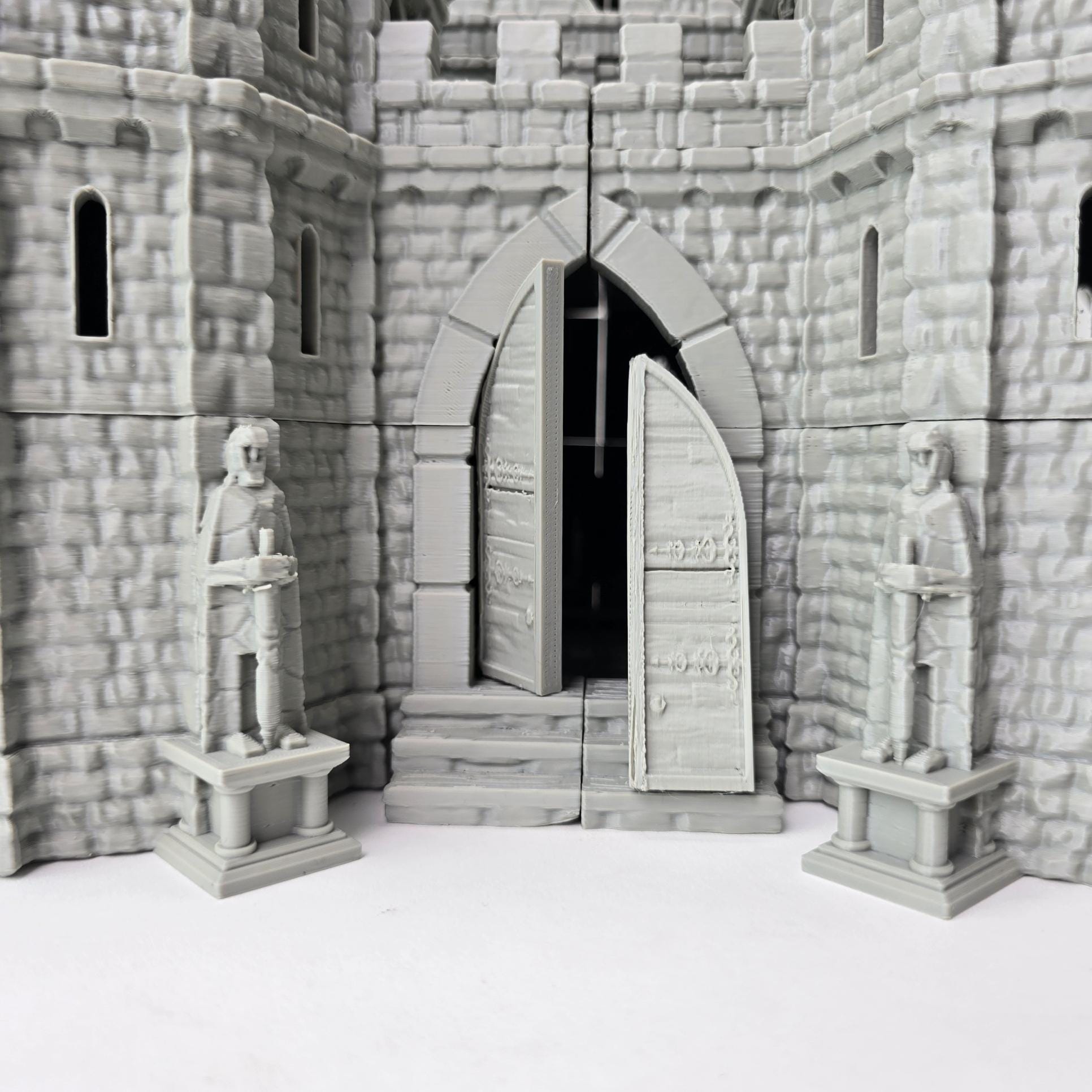 Dragon Keep, Drennheim Castle, 28mm, Terrain, , Dungeons and Dragons, 28mm Terrain, terrain