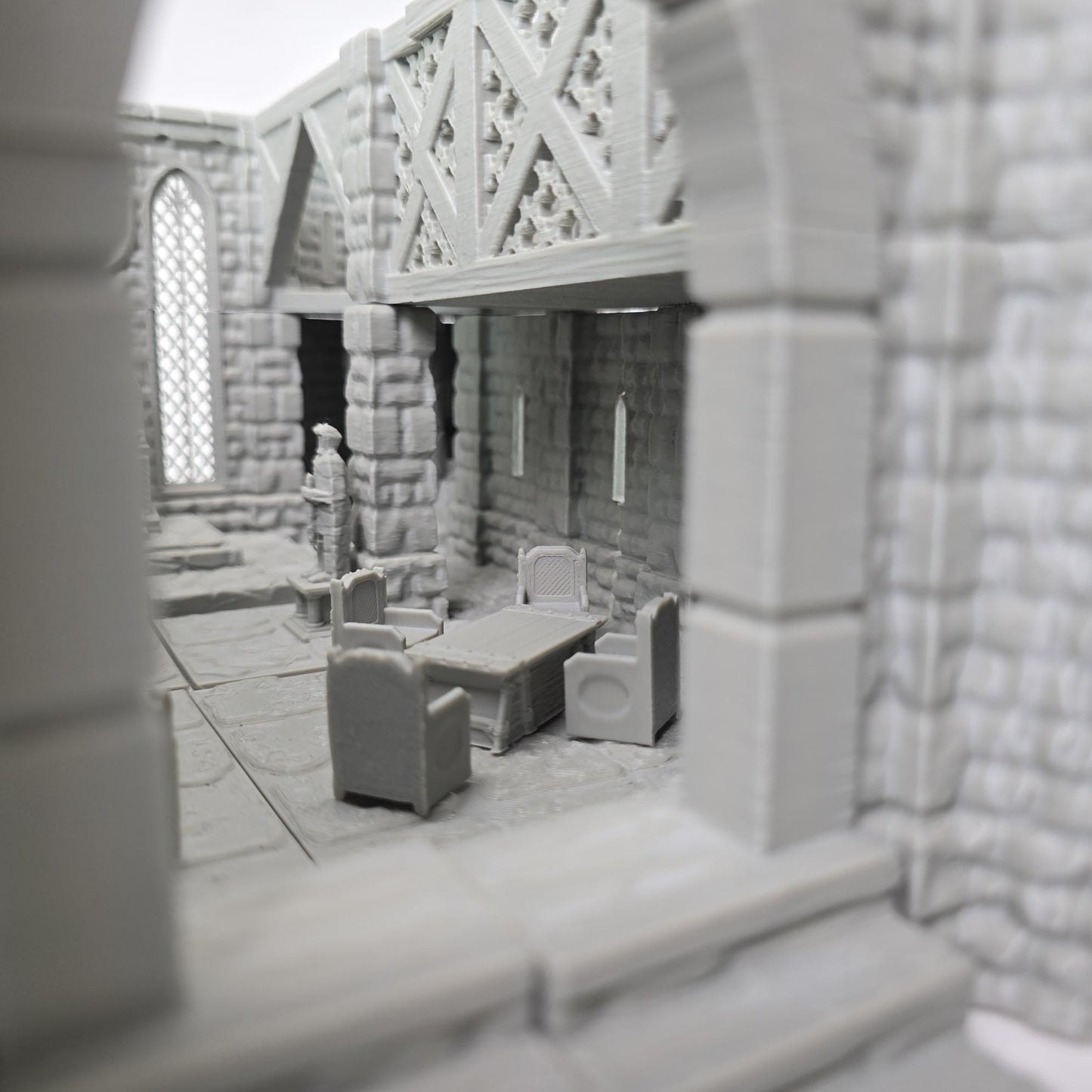 Dragon Keep, Drennheim Castle, 28mm, Terrain, , Dungeons and Dragons, 28mm Terrain, terrain
