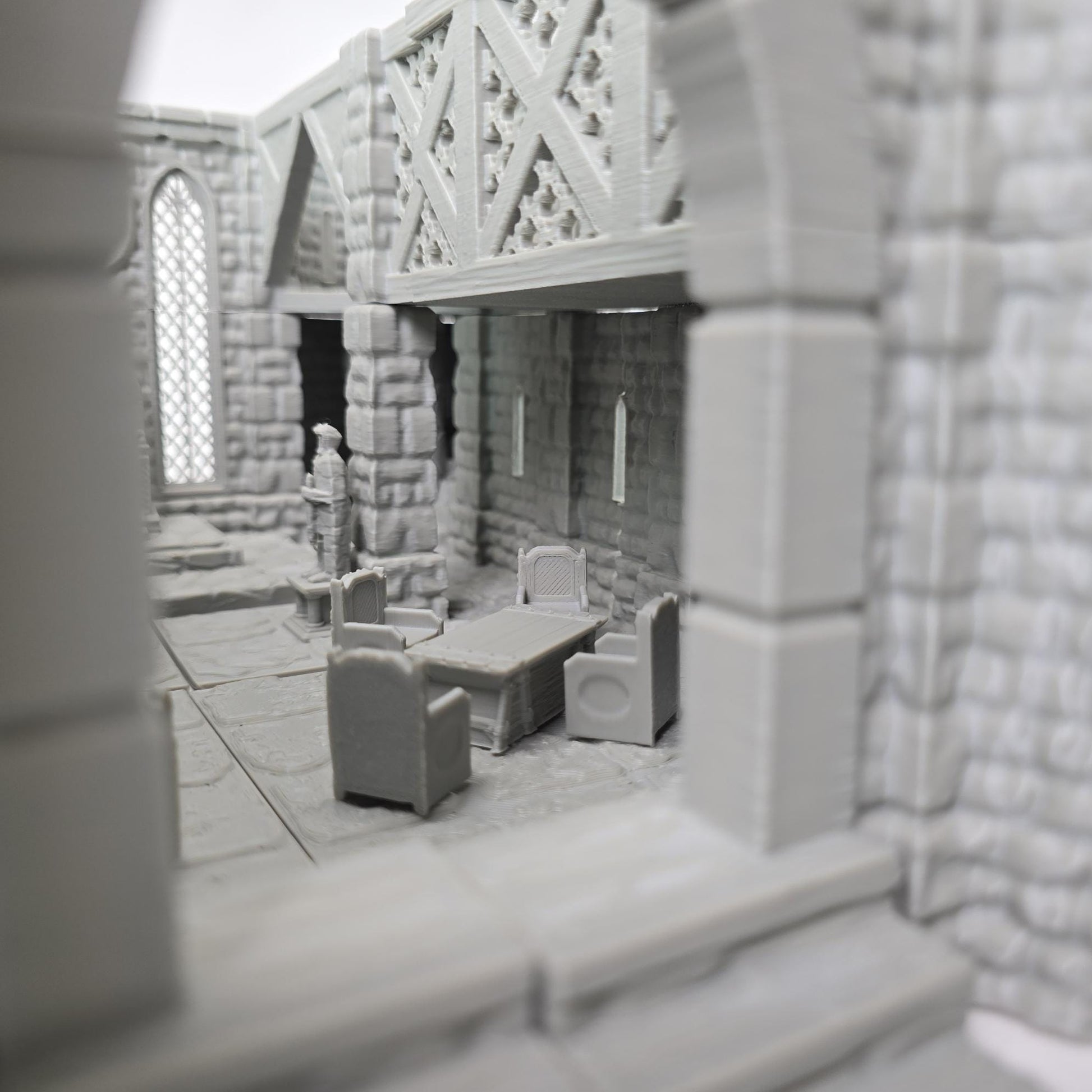 Dragon Keep, Drennheim Castle, 28mm, Terrain, , Dungeons and Dragons, 28mm Terrain, terrain