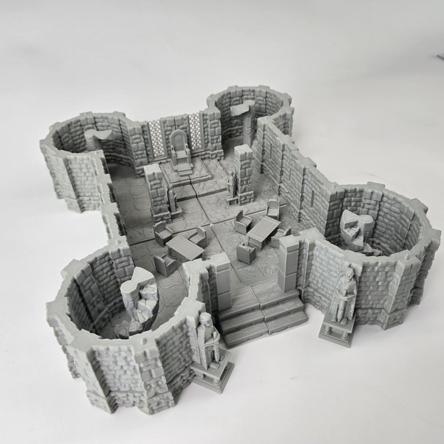 Dragon Keep, Drennheim Castle, 28mm, Terrain, , Dungeons and Dragons, 28mm Terrain, terrain