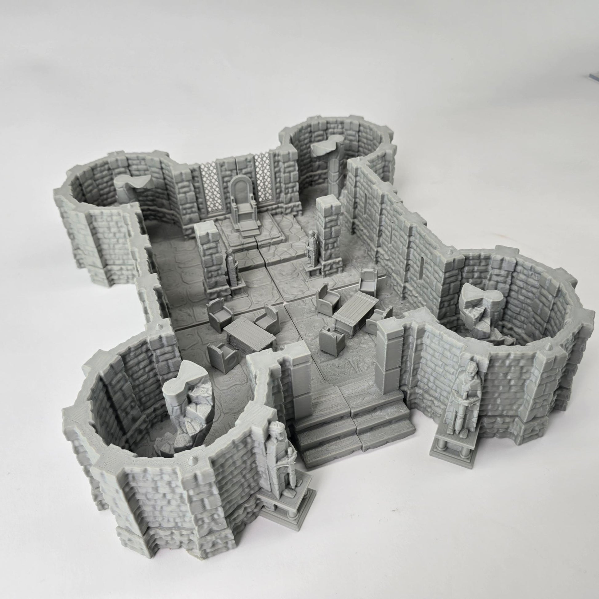 Dragon Keep, Drennheim Castle, 28mm, Terrain, , Dungeons and Dragons, 28mm Terrain, terrain