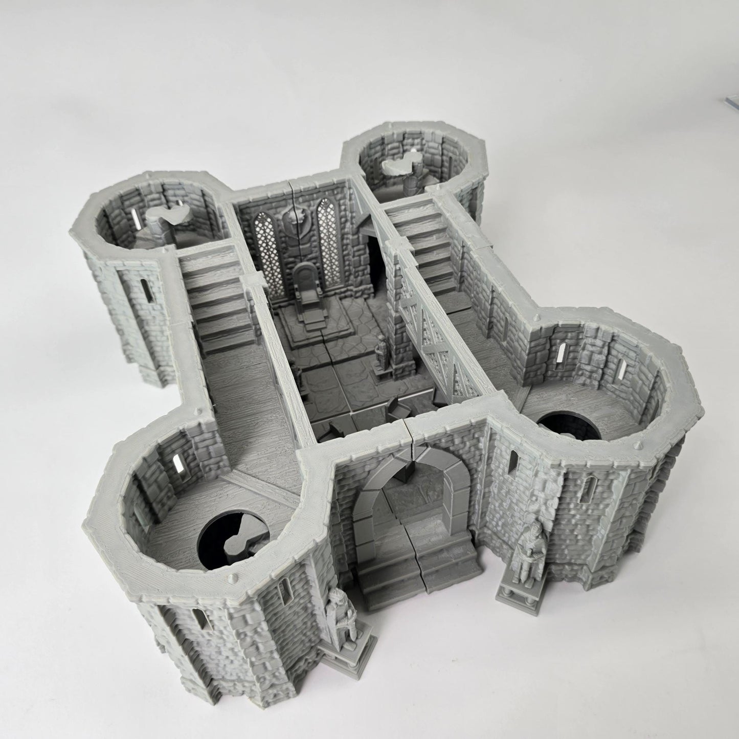Dragon Keep, Drennheim Castle, 28mm, Terrain, , Dungeons and Dragons, 28mm Terrain, terrain