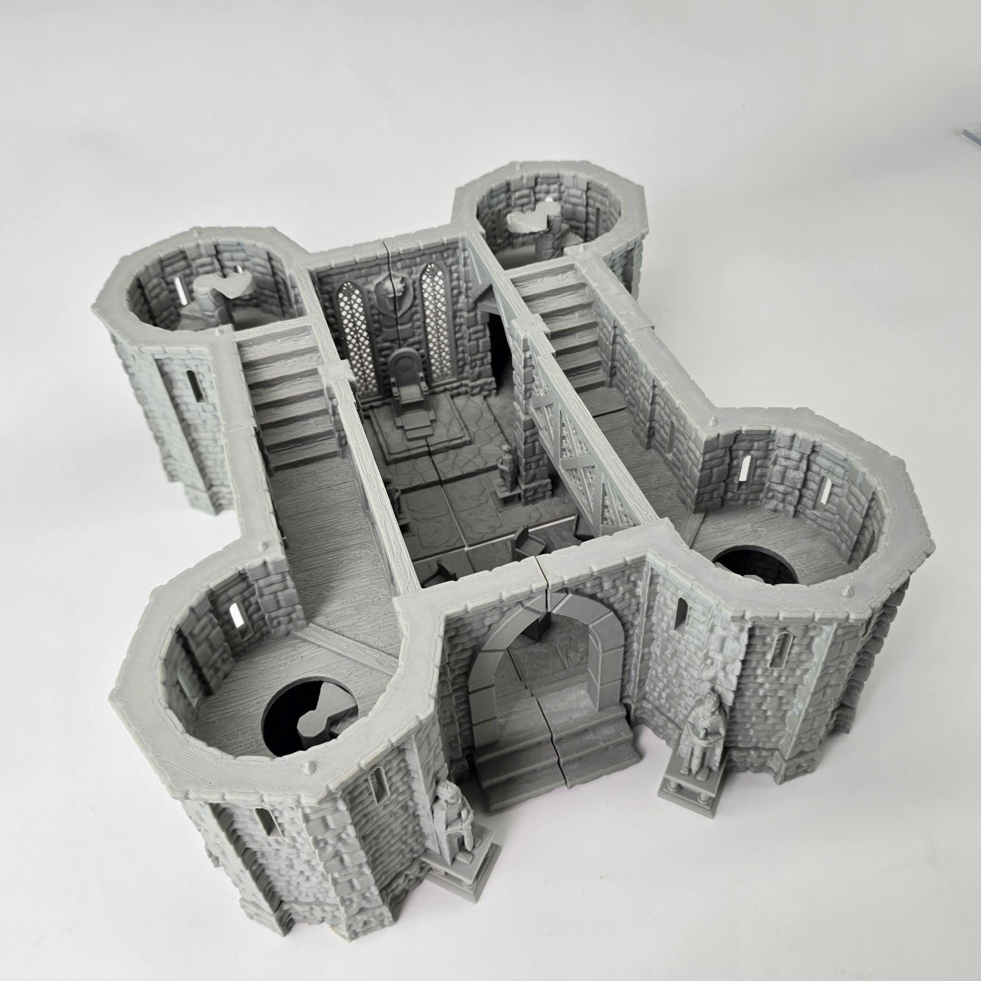 Dragon Keep, Drennheim Castle, 28mm, Terrain, , Dungeons and Dragons, 28mm Terrain, terrain