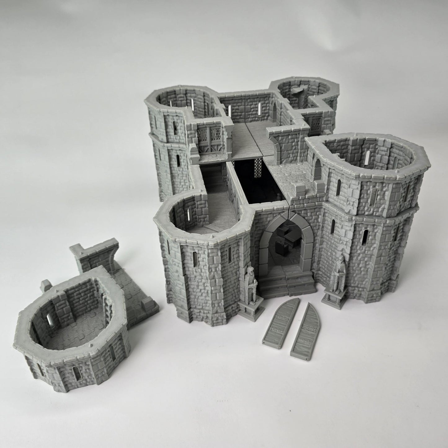 Dragon Keep, Drennheim Castle, 28mm, Terrain, , Dungeons and Dragons, 28mm Terrain, terrain