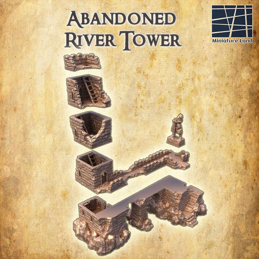 Abandoned River Tower, Ruined River Tower