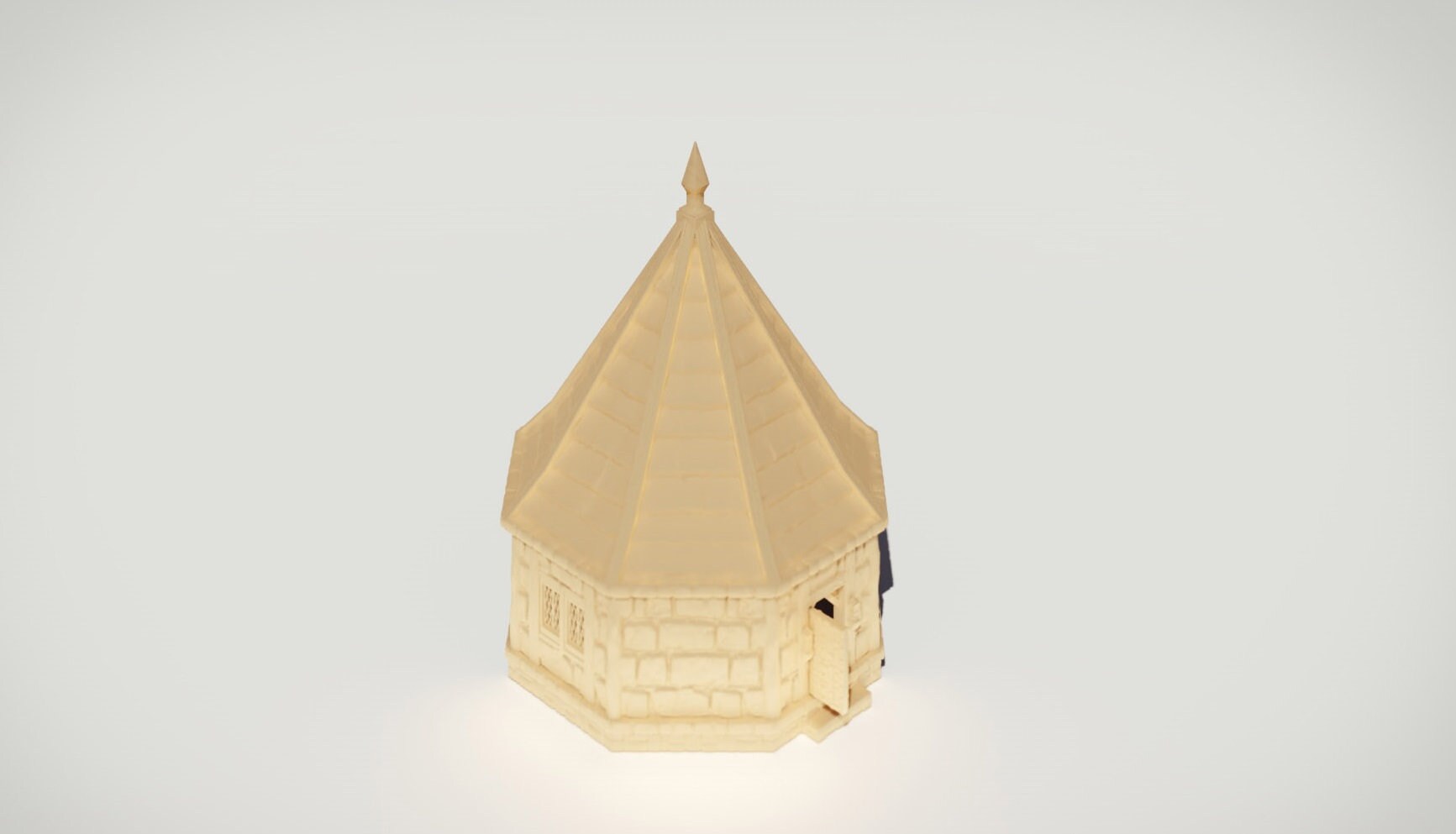 Drennheim Small Hut 28mm Scale - Warhammer - Dungeons and Dragons - 28mm Terrain - warhammer terrain