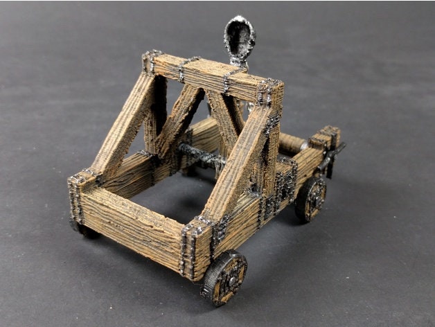 Catapult 28mm Scale - - Dungeons and Dragons - 28mm Terrain - terrain
