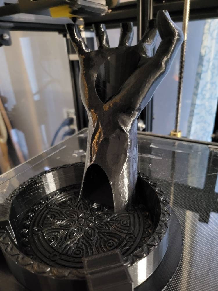 Dice Tower,Tabletop, dungeons and dragons, Lord of the rings, ruin, dnd rpg, ruins, temple, d and d games, warhammer, dnd, dnd campaign, grimdark, tabletop terrain, Mage, Magic, Hand Tower, Dice