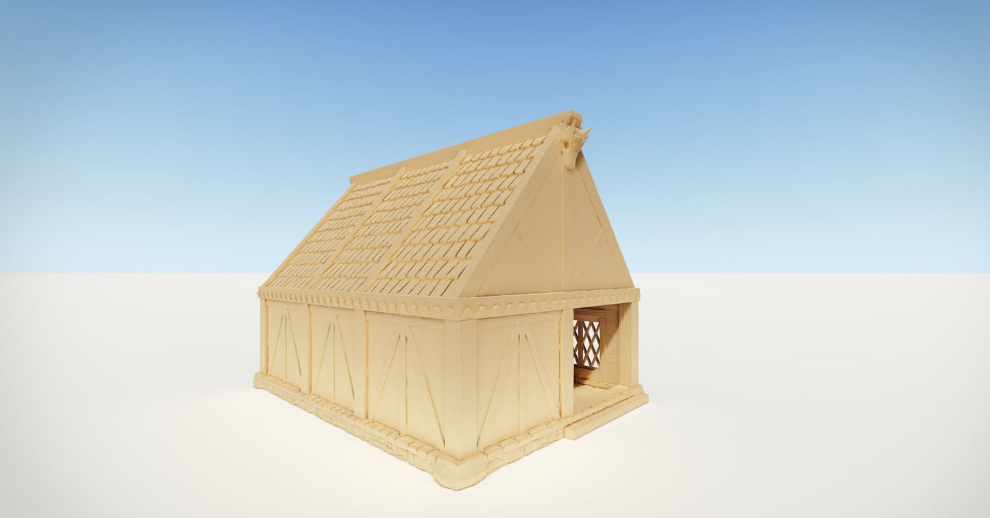 Stable, Mordheim, dungeons and Dragons, Horses, houses, Tabletop, Fantasy Terrain, Town Set, Town and Market, Mordheim Set, Wargaming, Dungeons and Dragons, Lord of the rings, RPG Set, Village Set, building set, small town, Market