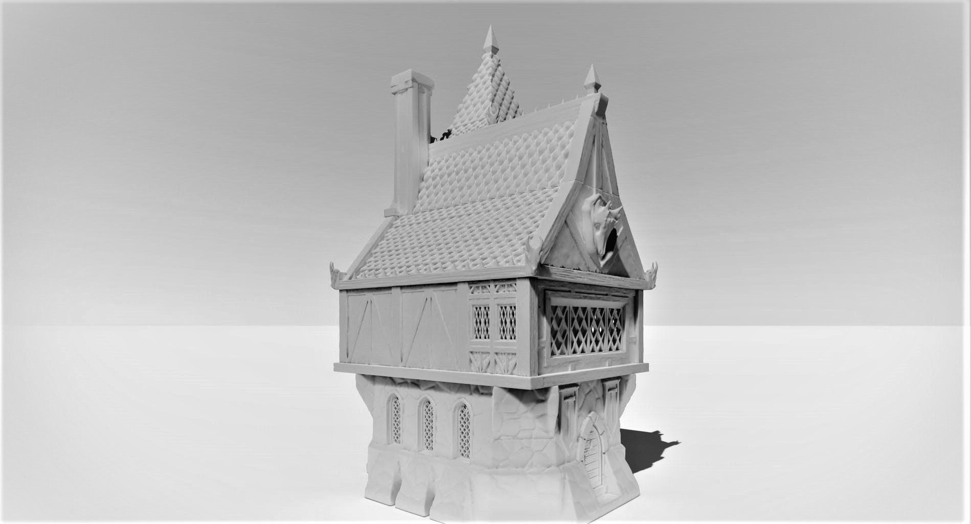 Blacksmith Collection - Smithy/Forge/workshop - Warhammer - Dungeons and Dragons - 28mm Terrain - warhammer terrain