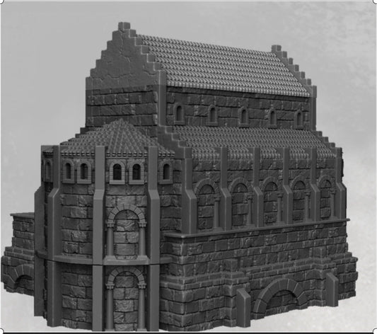 Dark realms, Barracks, Warhammer, Military, role playing,RPG, 28mm terrain, warhammer terrain, entry gate, Training Terrain, Tabletop Terrain, Dungeons and Dragons, Fort, Defense, Training, Arkenfel,gift, Terrain Gift,Tabletop,prison, prison terrain