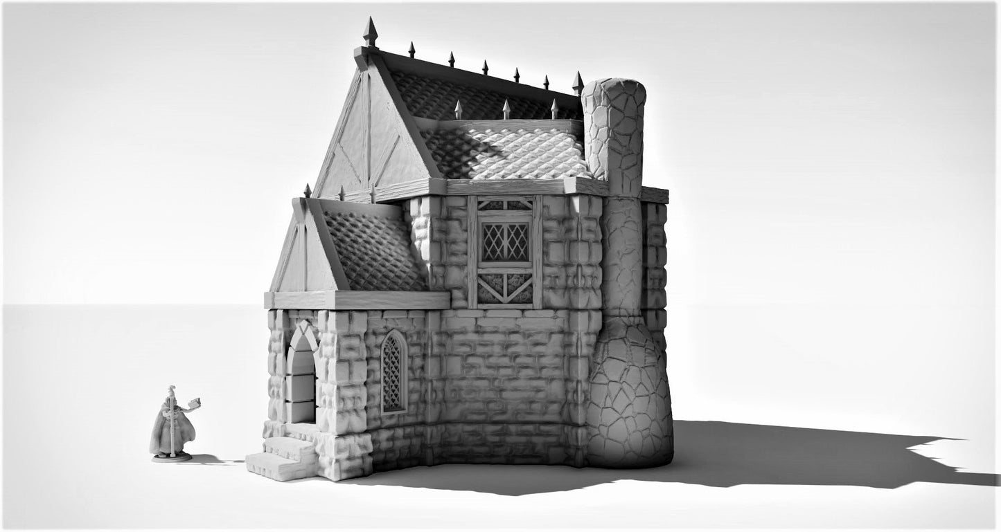 Alchemist Workshop - Drennheim - Warhammer- dungeons and dragons Warhammer - 28mm Terrain - warhammer terrain
