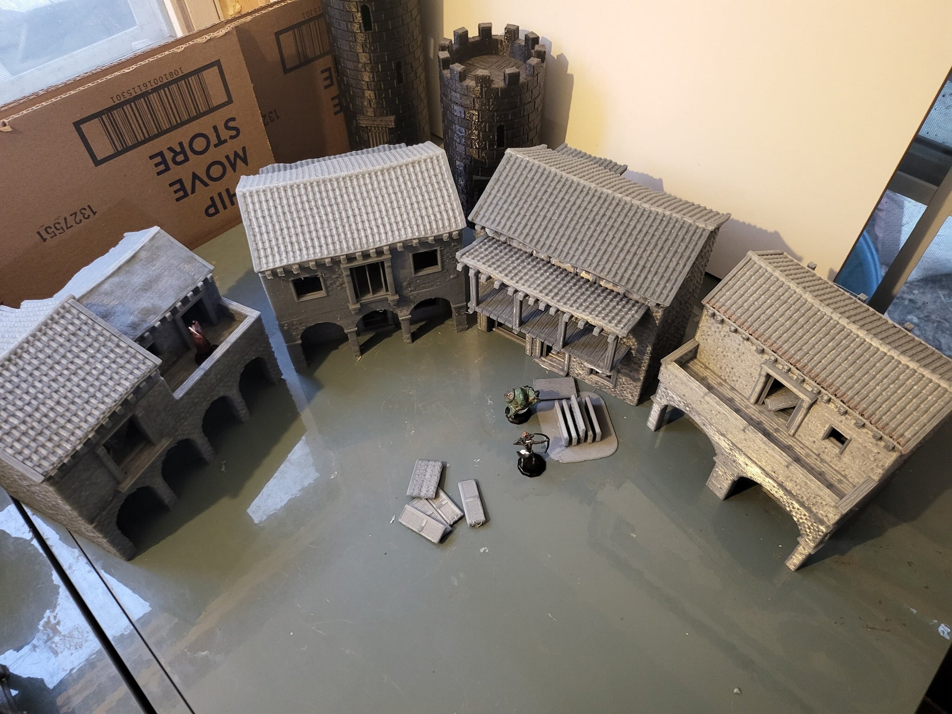 Pirate, Pirate Island, Spanish Island, Tortuga, Pirate Slum, SLum, Dark Realms, Dungeons and Dragons, Gift, Terrain, Tabletop Terrain, 28mm Terrain, Warhammer, Warhammer terrain, Warhammer Pirate, Pirates, DnD Terrain, Treasure Island, Tolkien