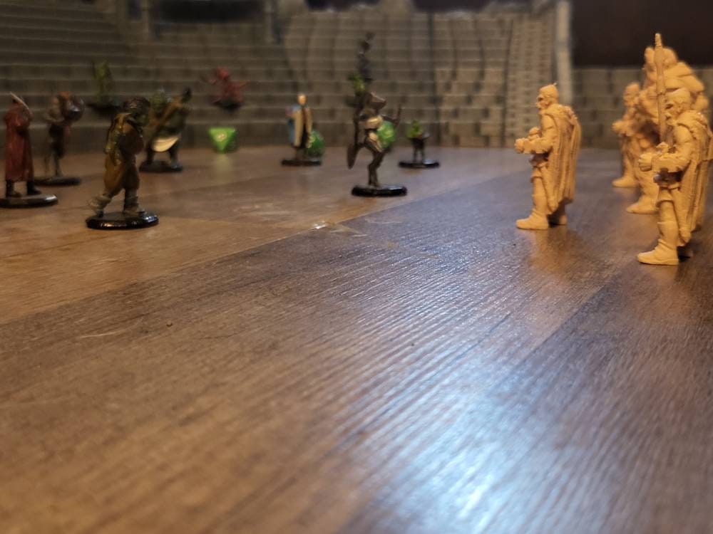 Greek Theater, Arena, Gladiator, Theater, Stage, Gladiator Arena, Coliseum, Fight pit, Thunderdome, Mad Max, Greek, Play, Terrain, Arena Terrain, Dungeons and Dragons, Warhammer, Warhammer Terrain, 32mm Terrain, Tolkien, Great Arena