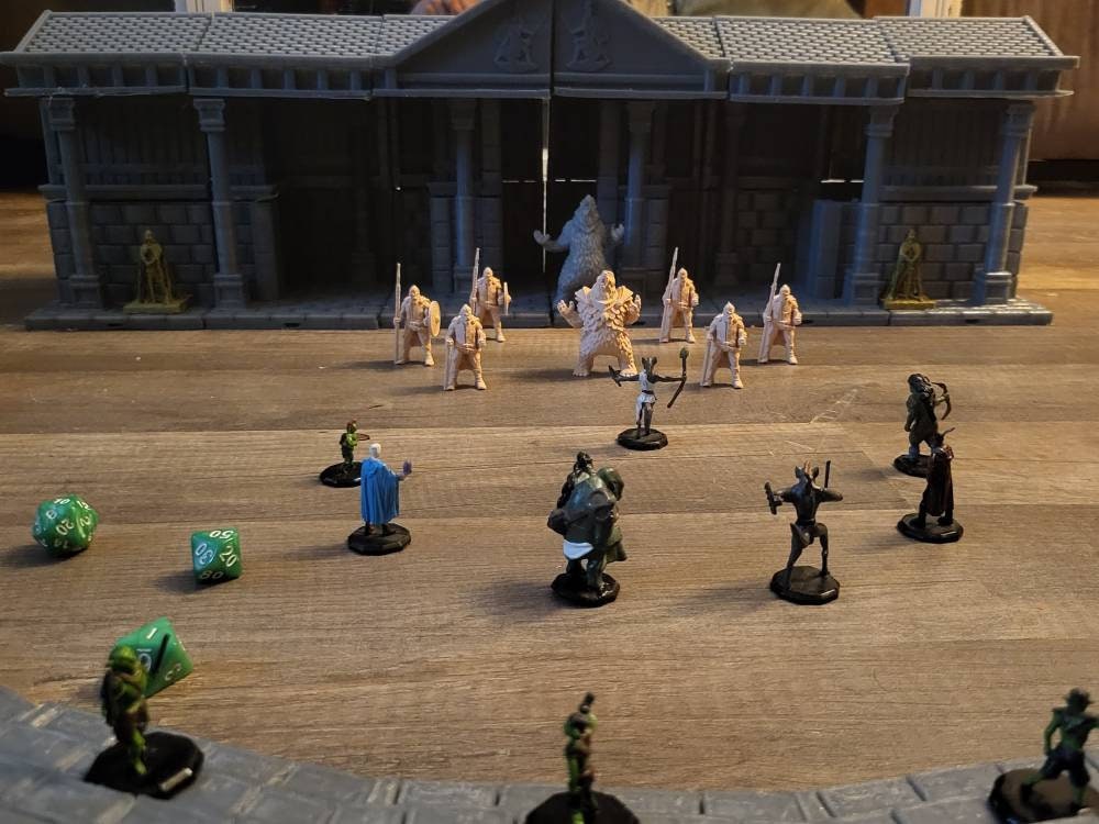 Greek Theater, Arena, Gladiator, Theater, Stage, Gladiator Arena, Coliseum, Fight pit, Thunderdome, Mad Max, Greek, Play, Terrain, Arena Terrain, Dungeons and Dragons, Warhammer, Warhammer Terrain, 32mm Terrain, Tolkien, Great Arena
