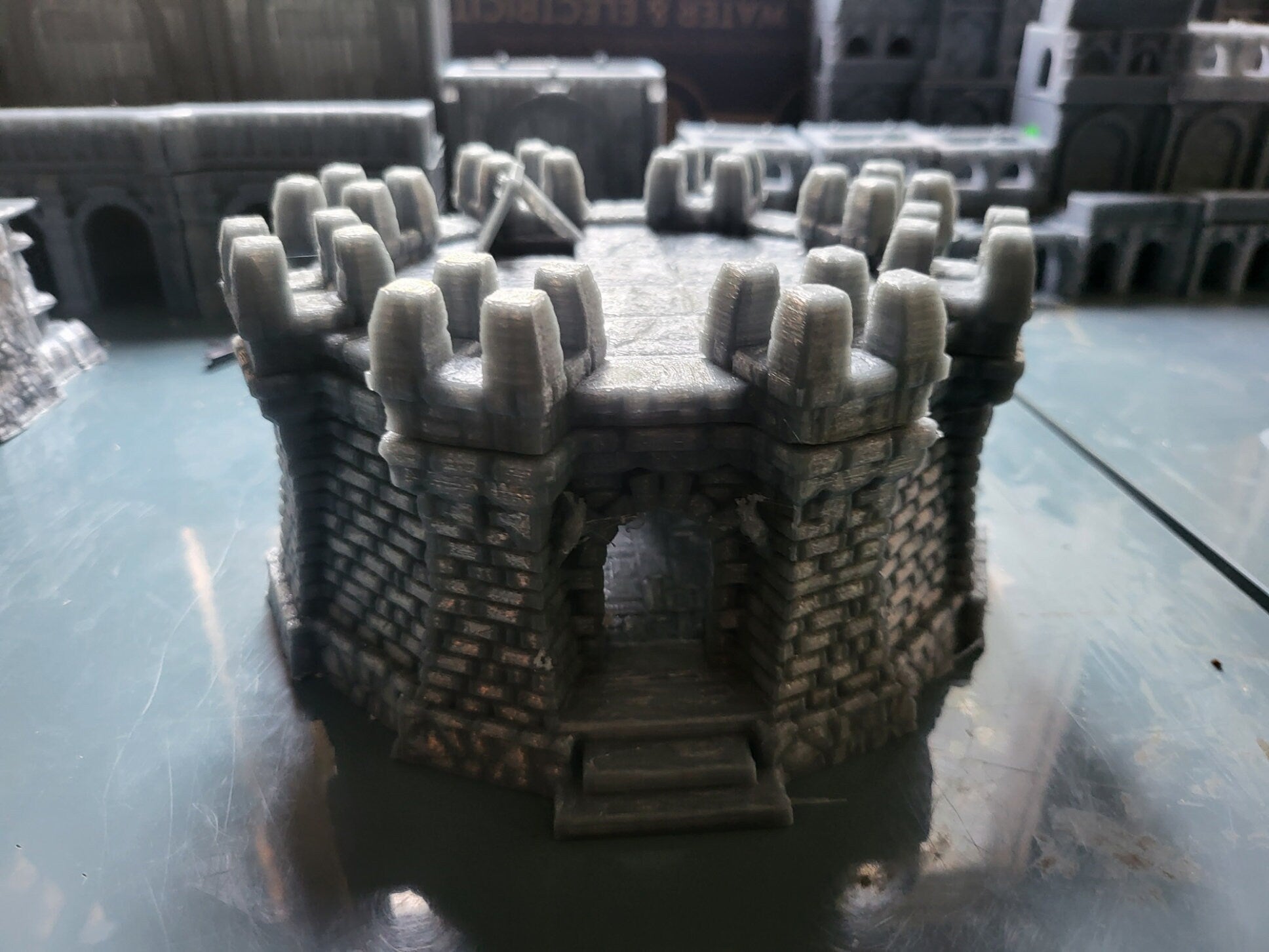 Ulvheim Small Tower, 28mm, Tower, Dnd Terrain, Gaming Miniature, Tabletop Scenery