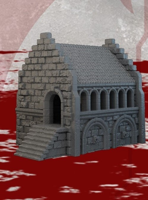 Arkenfel, Ivory Citadel, Trebuchet set, Defense Weapon, Tower Defenses, Field defenses, Dungeons and Dragons, Lord of the Rings, Tower, Ivory Tower, Tower Set, Osgiliath, Minas Tirith, Gondor, Lord of the Rings