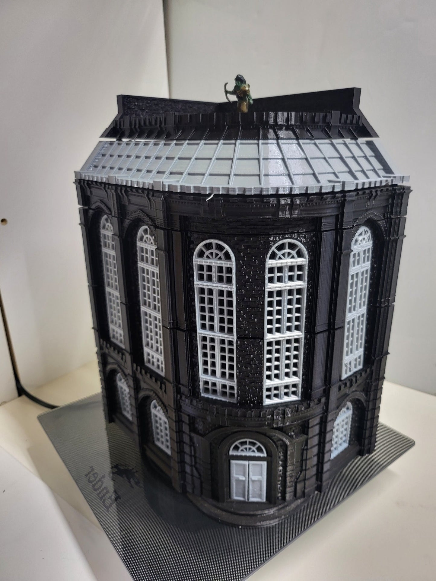 Steampunk, Steampunk Terrain, Warhammer Terrain, Warhammer, Industrial Terrain, Urban Terrain, City Building, Laandan, Gift, Modern Steampunk, Warhammer battle, Tower terrain, City Corner, Terrain, gift, Terrain Gift, 28mm terrain, Tabletop Terrain