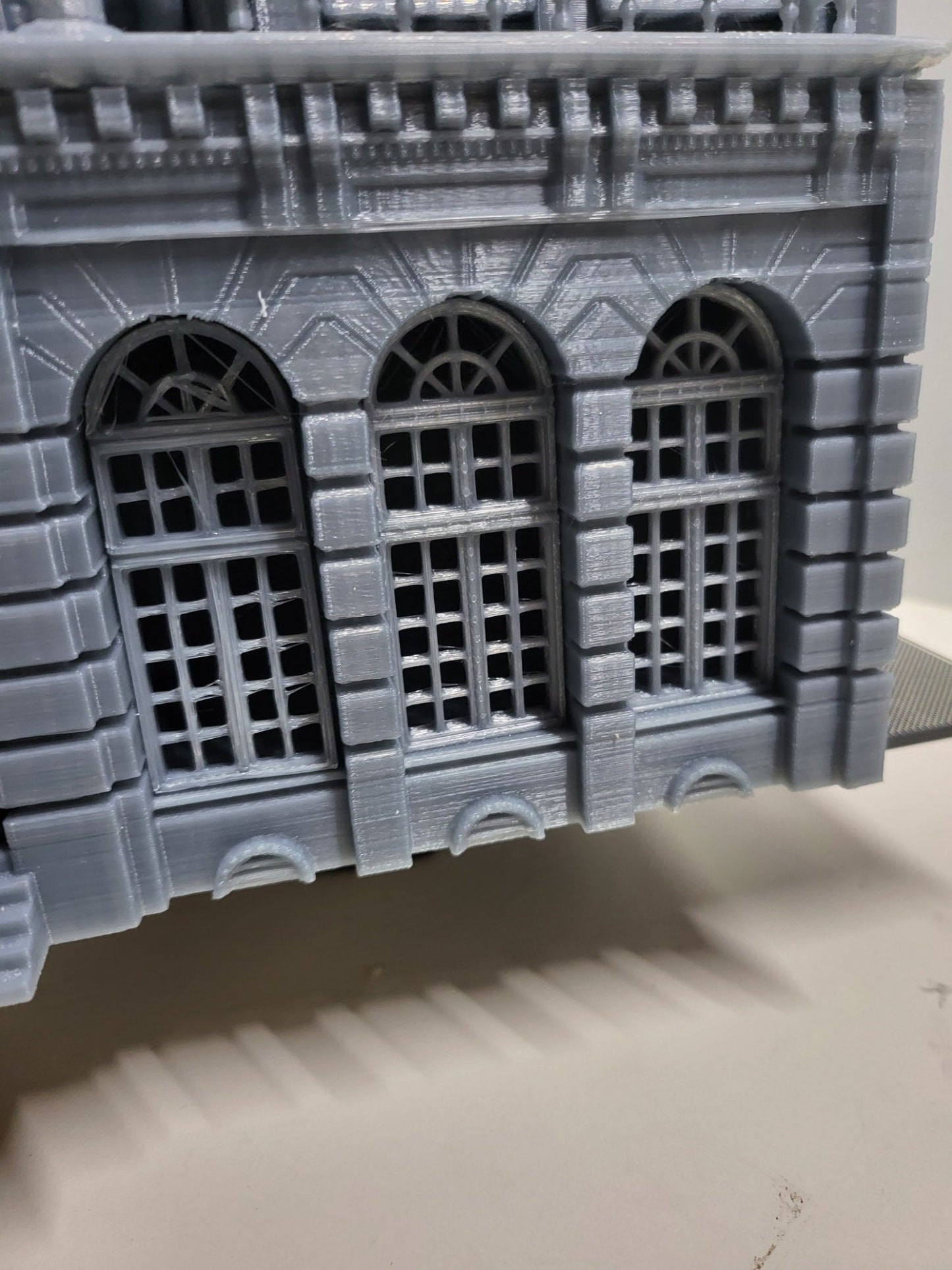 steampunk, modern, industrial terrain, post apocalyptic, warhammer, Tabletop Terrain, Tabletop games, wargaming, table top, terrain, Steampunk Laandan, Long building, Victorian Terrain, modular building, modular terrain