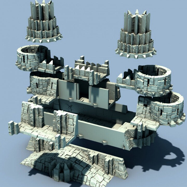 Barracks, Dark Elf, underdark Terrain, Forgotten Realms, underdark mountain, dnd terrain, dungeons and dragons, wargaming, war terrain, training, underdark barracks, tabletop scenery, tabletop terrain