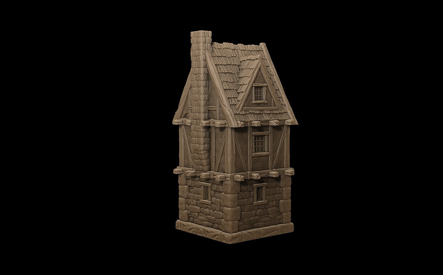 Tower, Tower House, Stormhill, city set, town set, House, Terrain, Tabletop, Tabletop Terrain, Tabletop Gaming, Dungeons and Dragons, Wargaming, DnD, D&D, city, tabletop games