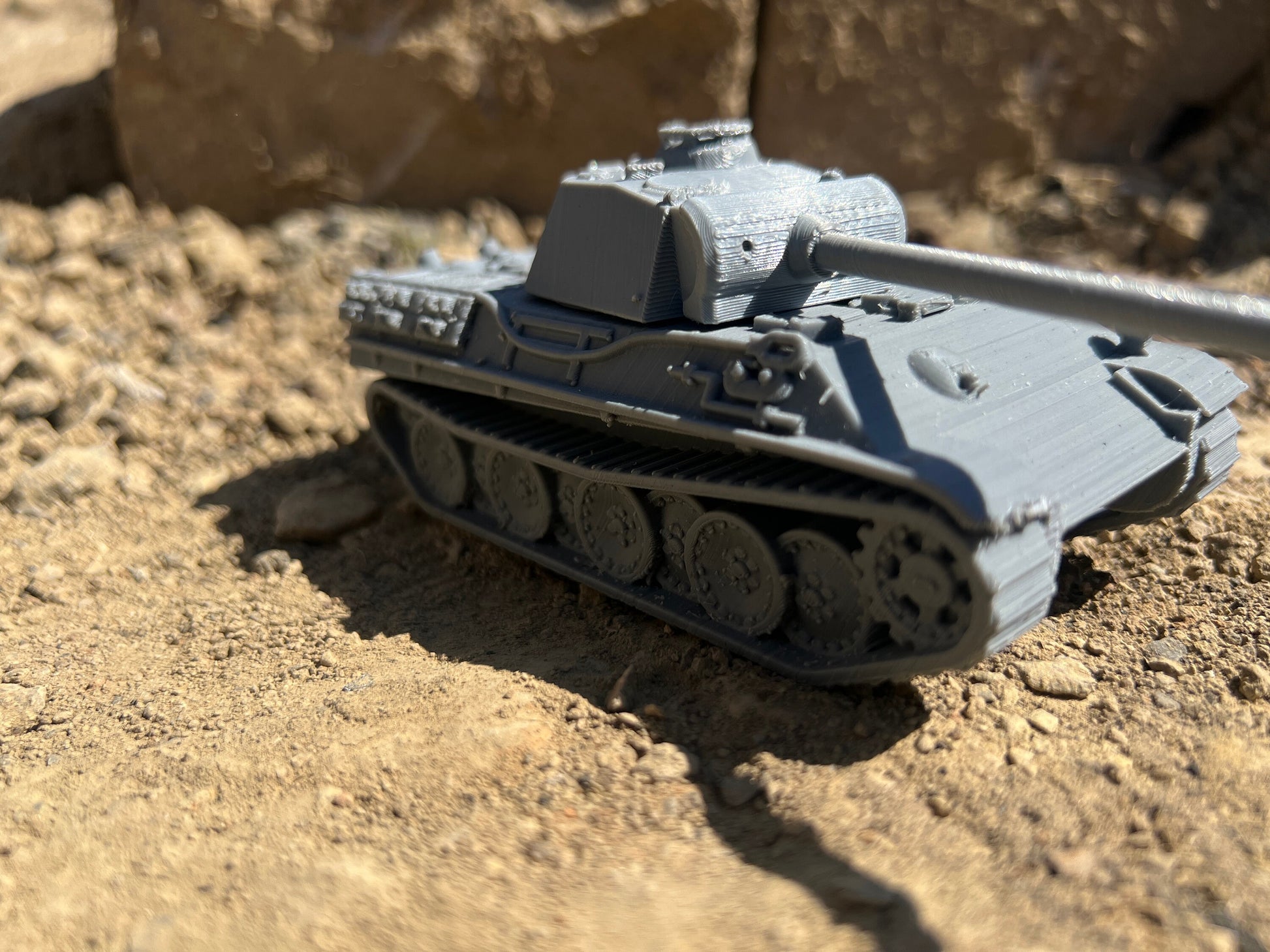 Panther G, Panzerkampfwagen, PzKpfw V, , Modern warfare, Tabletop terrain, WW2, WWII,