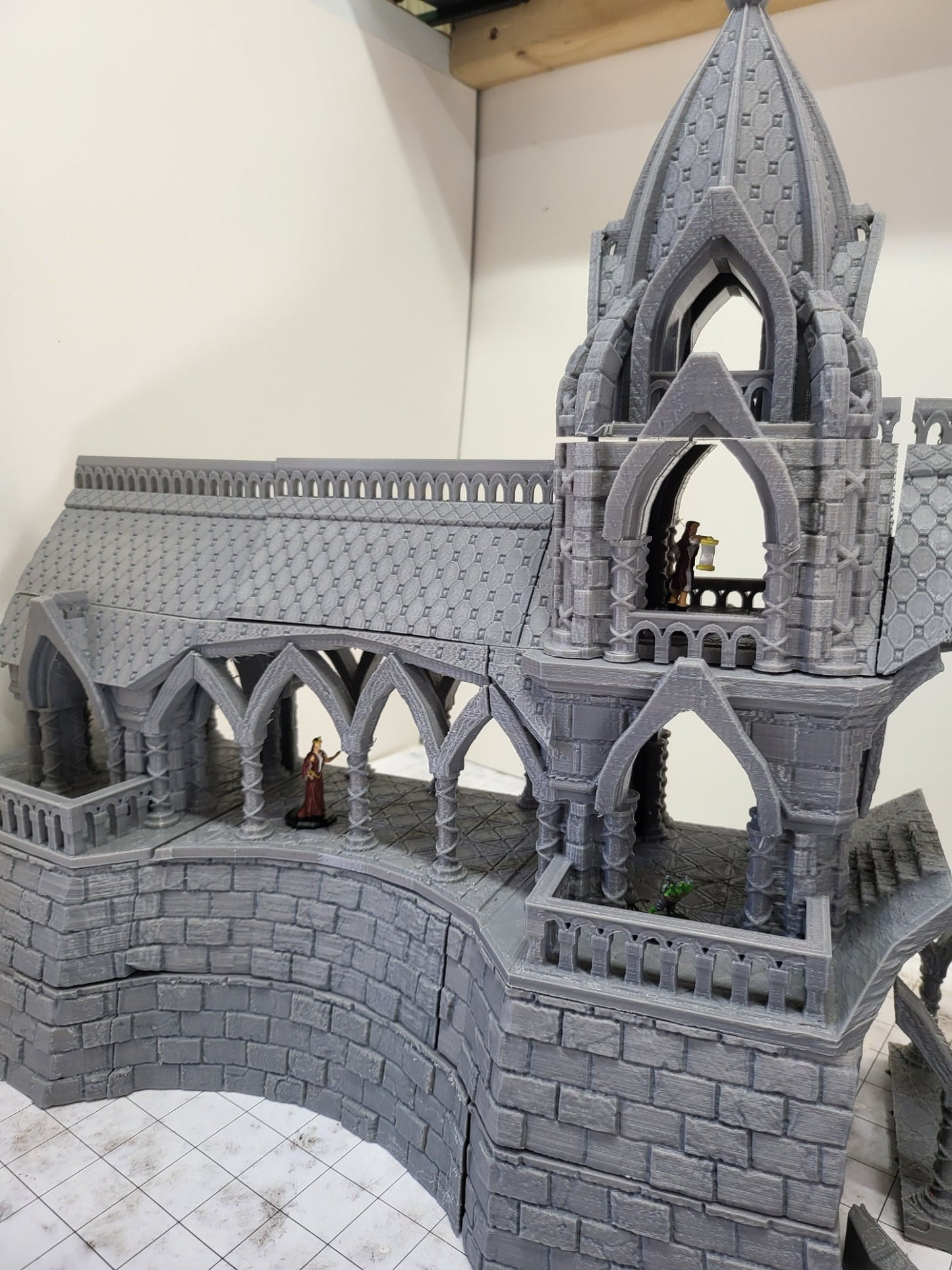 Elven Promenade - Dark Realms 15mm, 28mm, 32mm Terrain - Warhammer - Dungeons and Dragons - 28mm Terrain - warhammer terrain
