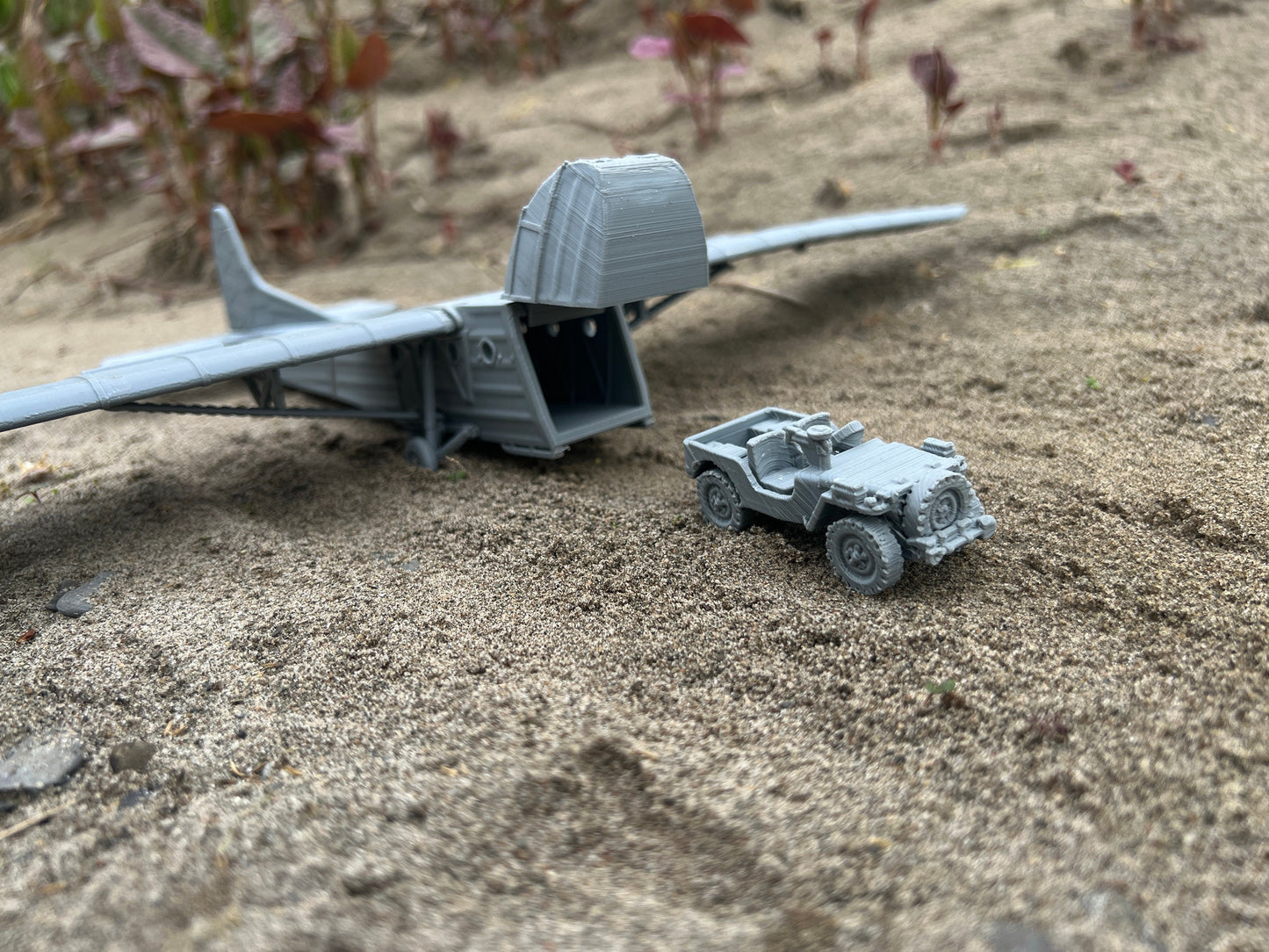 Waco Hadrian, Glider, ., Modern warfare, Tabletop terrain, WW2,
