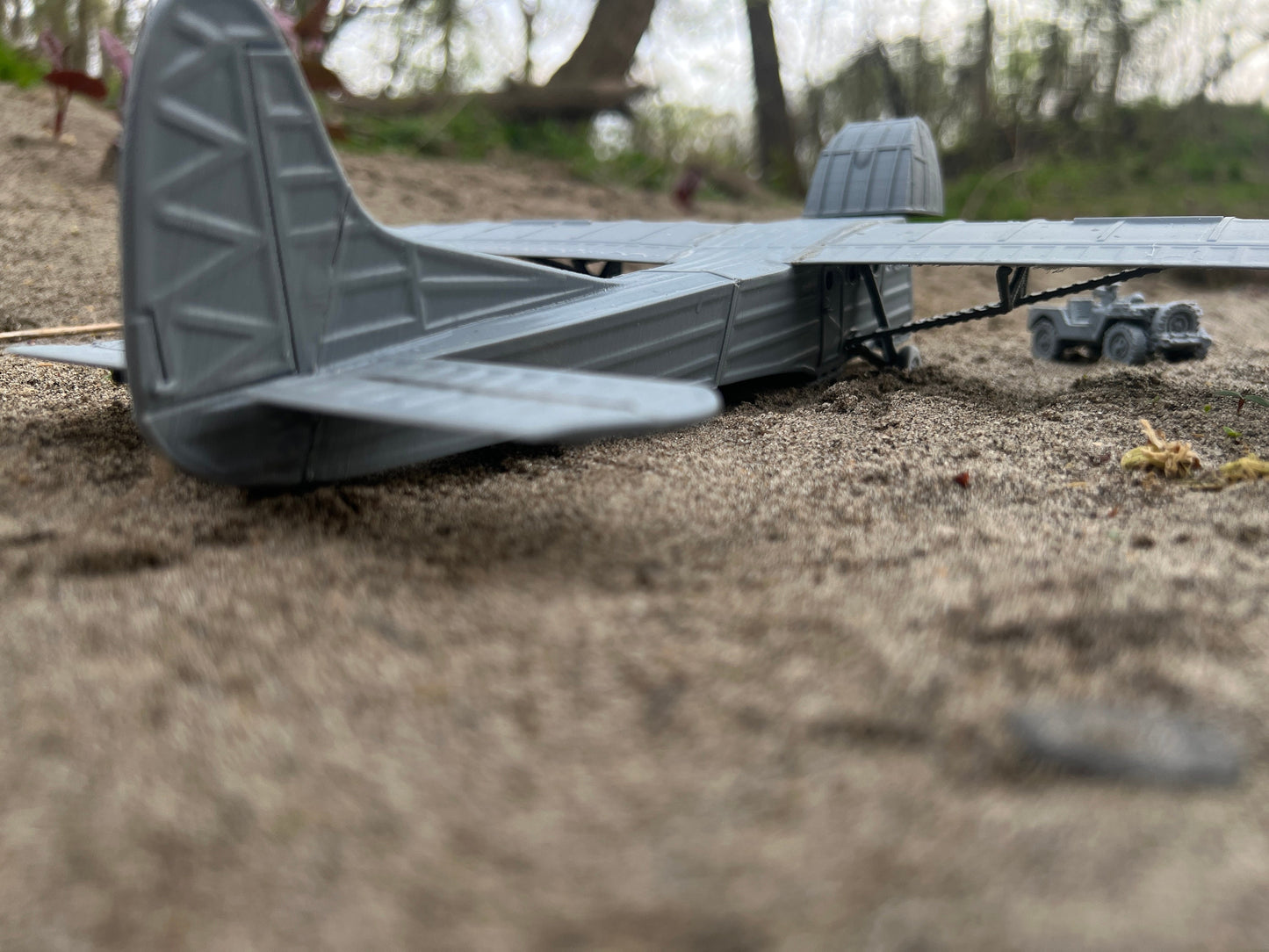 Waco Hadrian, Glider, ., Modern warfare, Tabletop terrain, WW2,