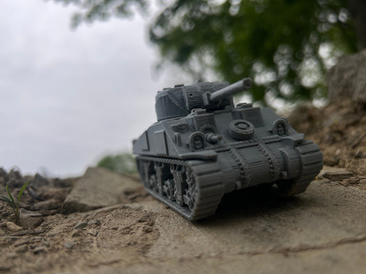 M4A3 Sherman, Tank, , Modern warfare, Tabletop terrain, WW2,