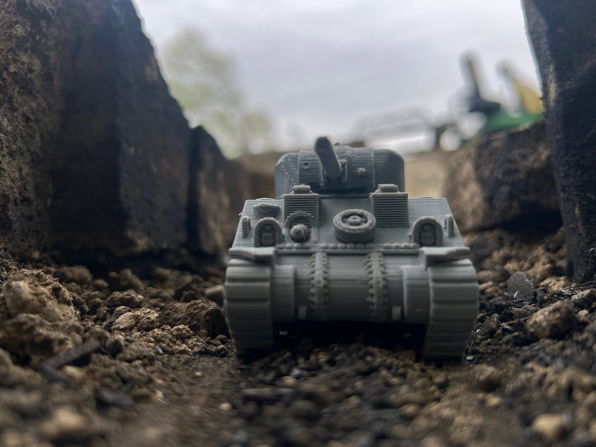 M4A3 Sherman, Tank, , Modern warfare, Tabletop terrain, WW2,