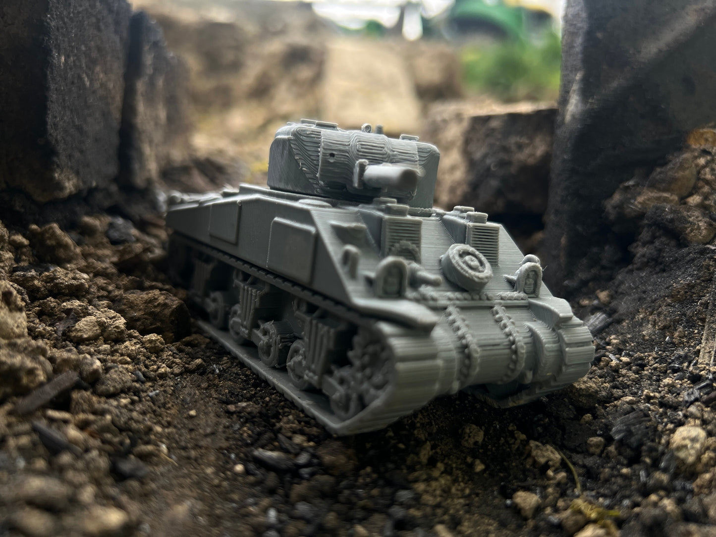 M4A3 Sherman, Tank, , Modern warfare, Tabletop terrain, WW2,