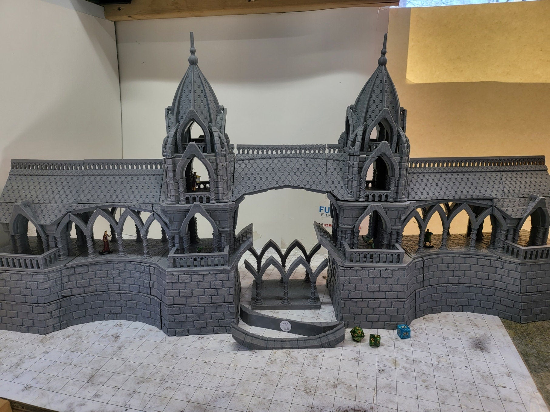 Elven Promenade - Dark Realms 15mm, 28mm, 32mm Terrain - Warhammer - Dungeons and Dragons - 28mm Terrain - warhammer terrain