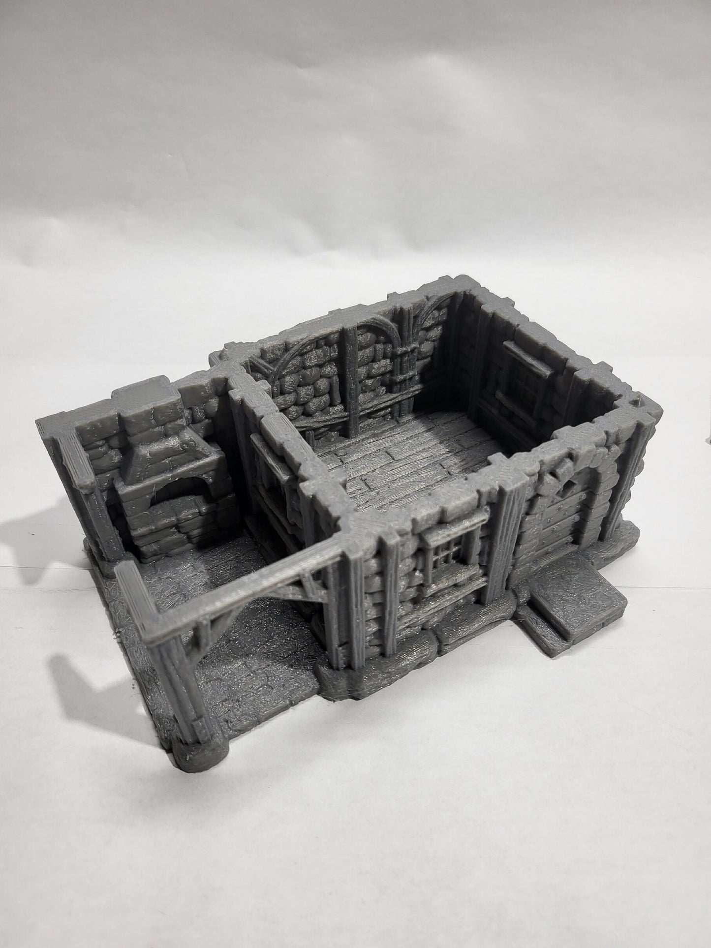 DnD Miniature, 40k Terrain, Train Terrain, Tabletop Town, Tabletop Game, Dnd Table, DND Terrain, DND Miniatures, gaming terrain, 28mm Castle, 28mm Terrain, warhammer, time keeper