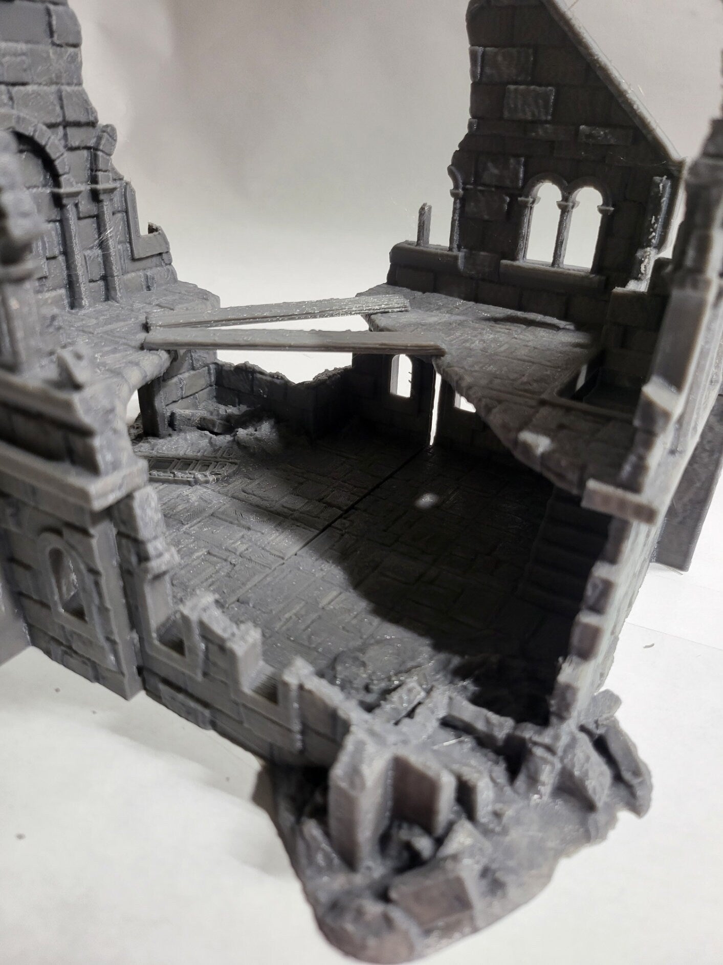 Common House Ruins, Arkenfel House 4 ruins, Warhammer Ruins, Warhammer terrain, Dungeons and Dragons Terrain, Dnd Ruins, Ruins